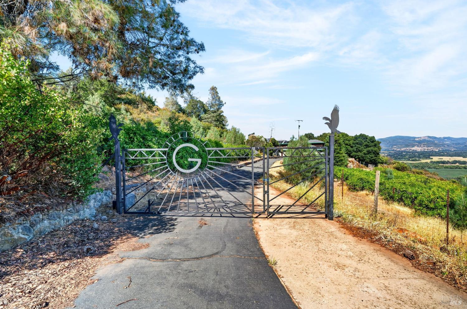 7490 Walnut Lane Lower Lake, CA 95457 - Photo 66 of 66 enter your dream home through private gates.