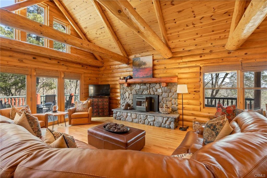 52815 Timberview Road North Fork, CA 93643 - Photo 6 of 75 a living room with furniture and a fireplace