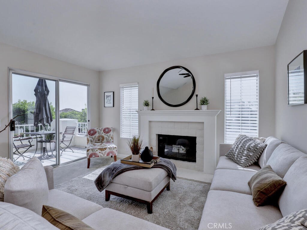 71 Cloudcrest Aliso Viejo, CA 92656 - Photo 1 of 44 Light & Bright- Living Area with Cozy Fireplace & Balcony