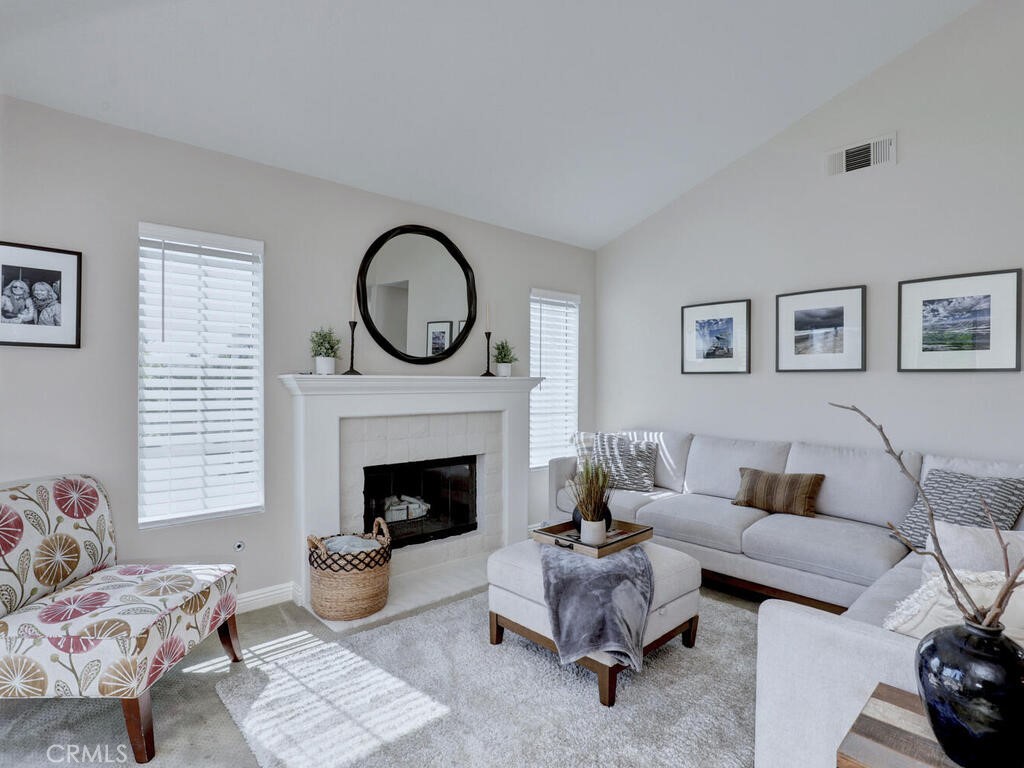 71 Cloudcrest Aliso Viejo, CA 92656 - Photo 9 of 44 Cozy Fireplace - Light and Bright