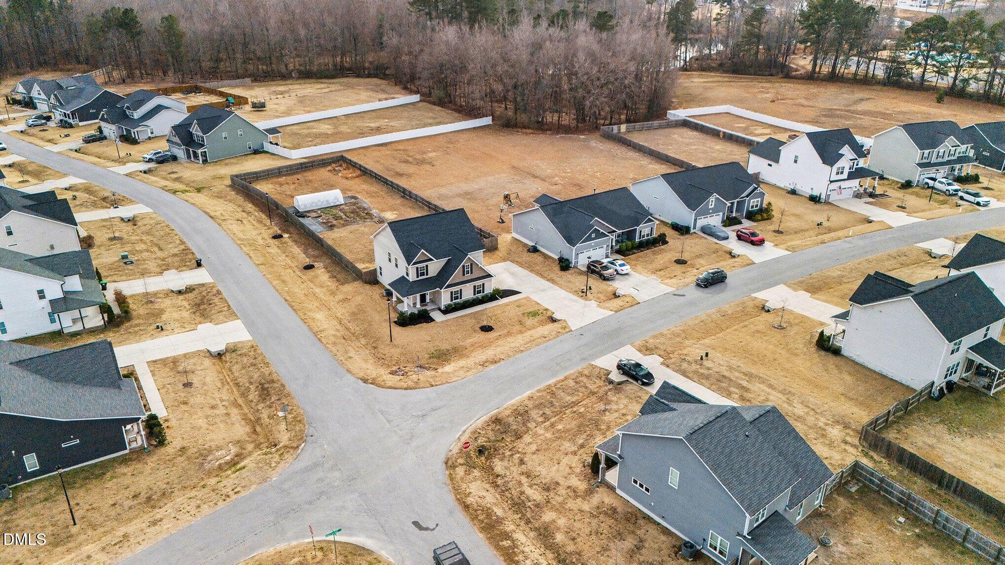 274 Howards Crossing Drive Wendell, NC 27591 - Photo 30 of 40 an aerial view of a house with outdoor space