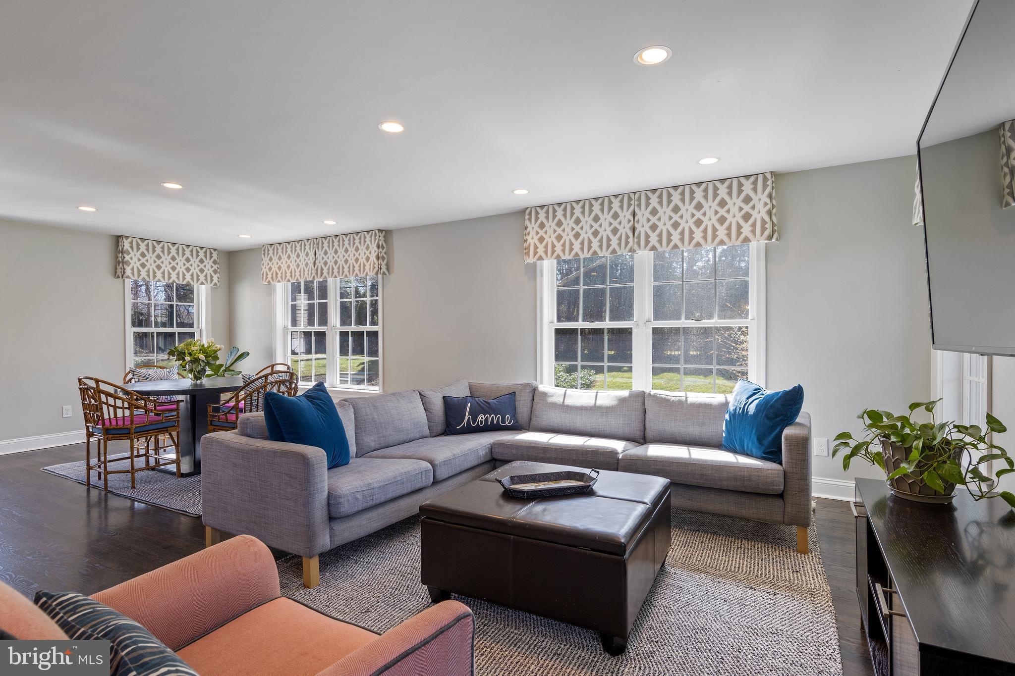 129 Clover Hill Lane Wayne, PA 19087 - Photo 11 of 41 a living room with furniture and a large window