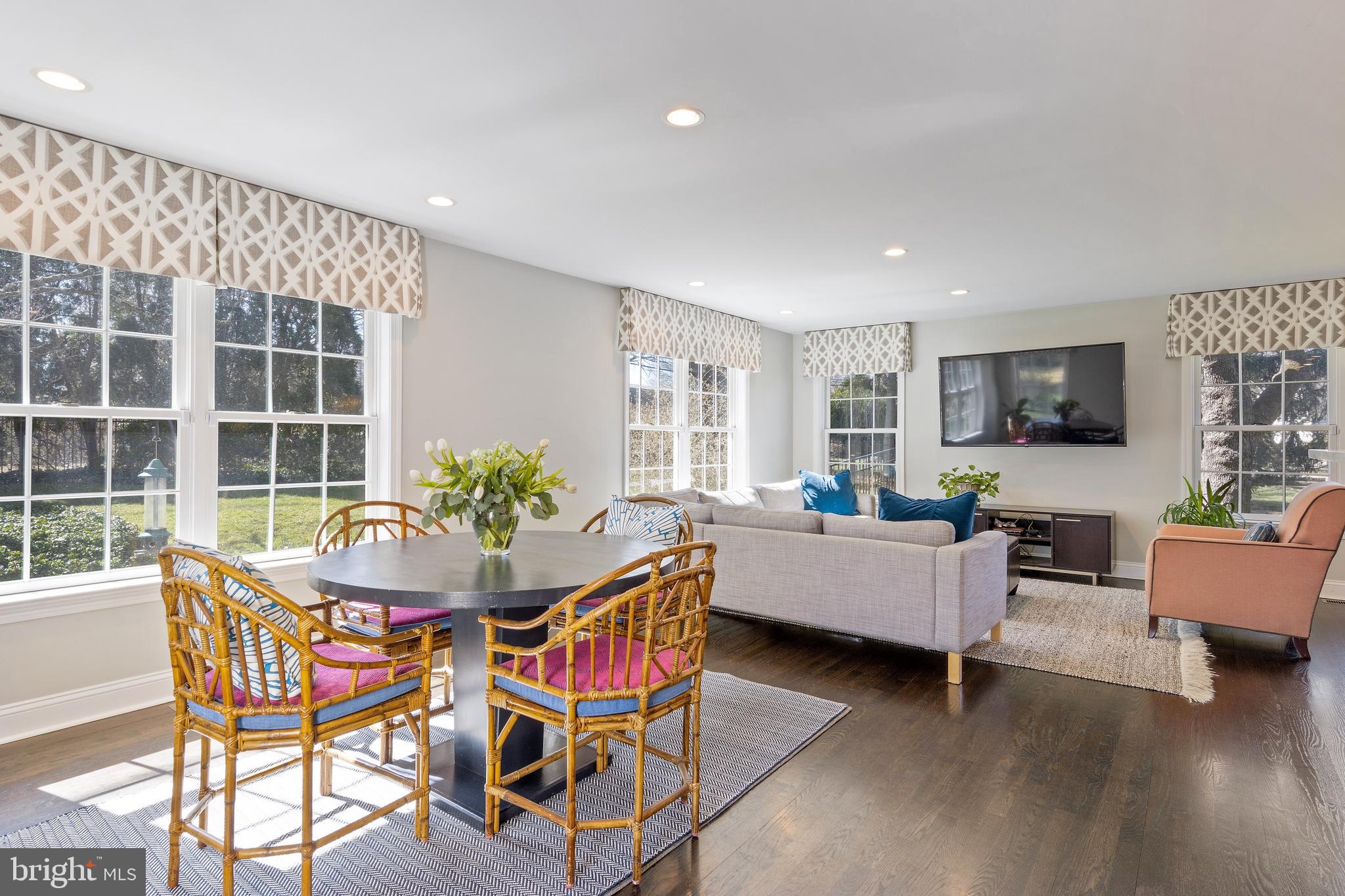 129 Clover Hill Lane Wayne, PA 19087 - Photo 13 of 41 a dining room with furniture and wooden floor