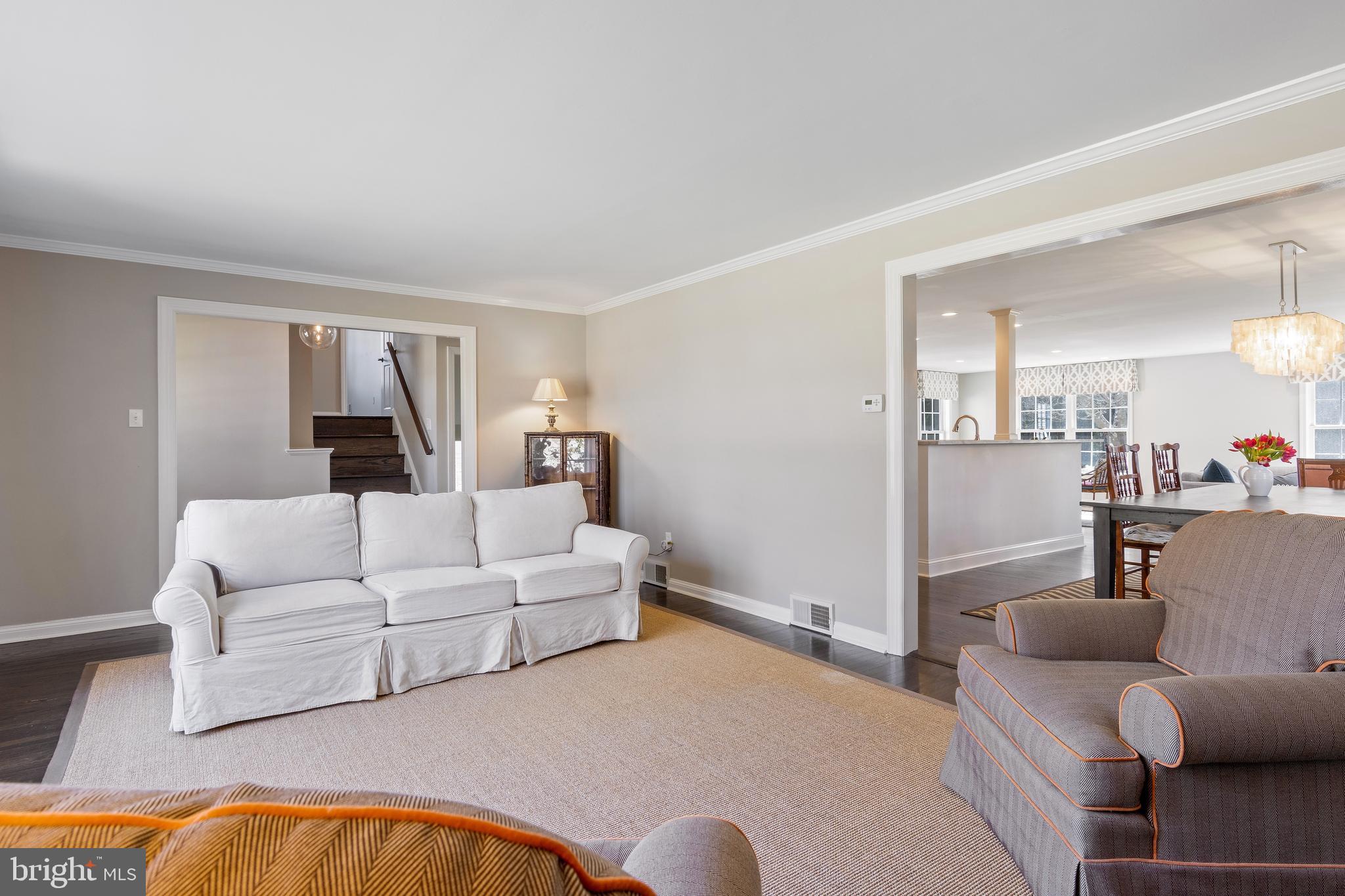 129 Clover Hill Lane Wayne, PA 19087 - Photo 19 of 41 a living room with furniture and a couch