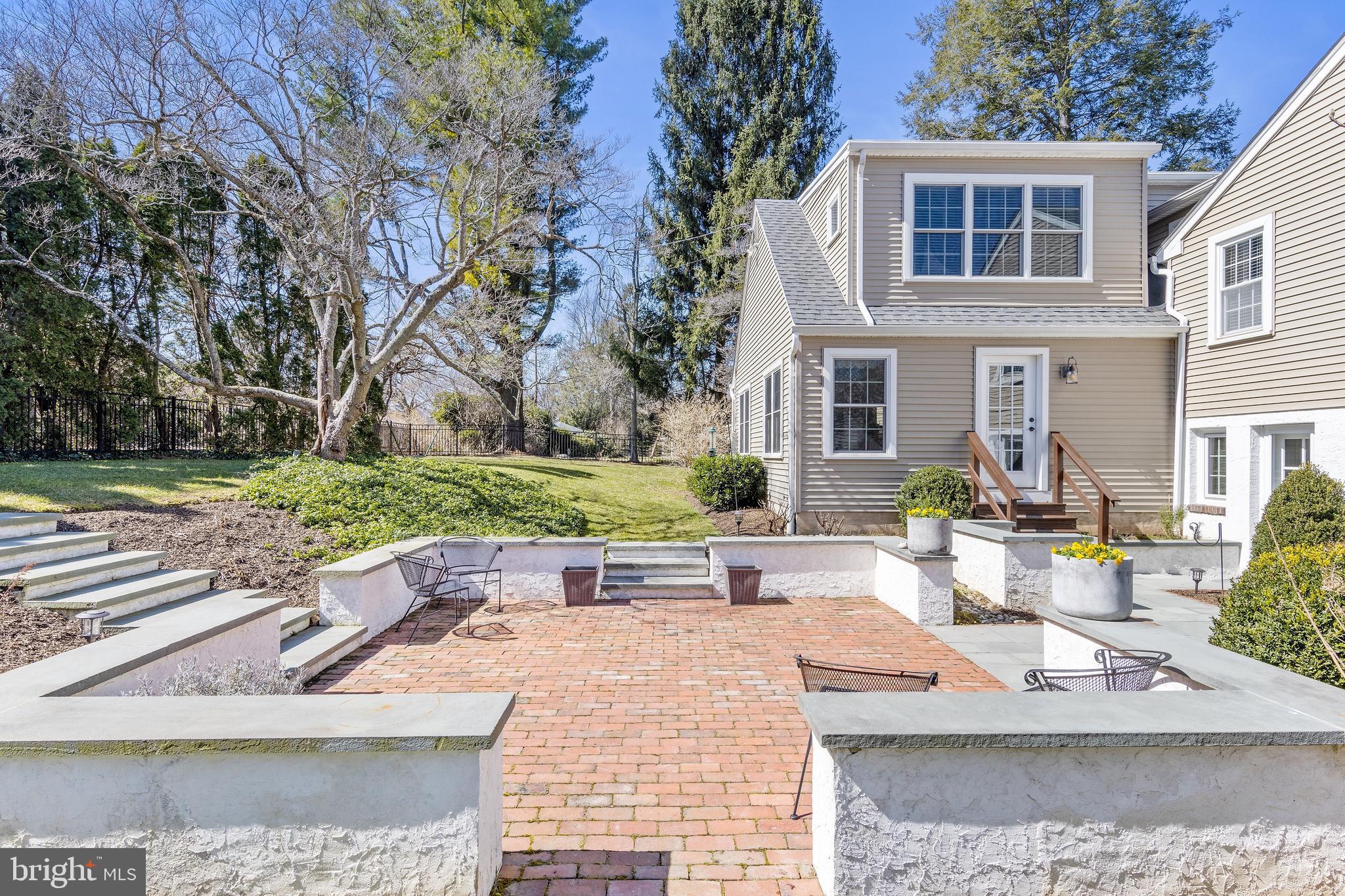 129 Clover Hill Lane Wayne, PA 19087 - Photo 37 of 41 a view of a house with backyard and sitting area
