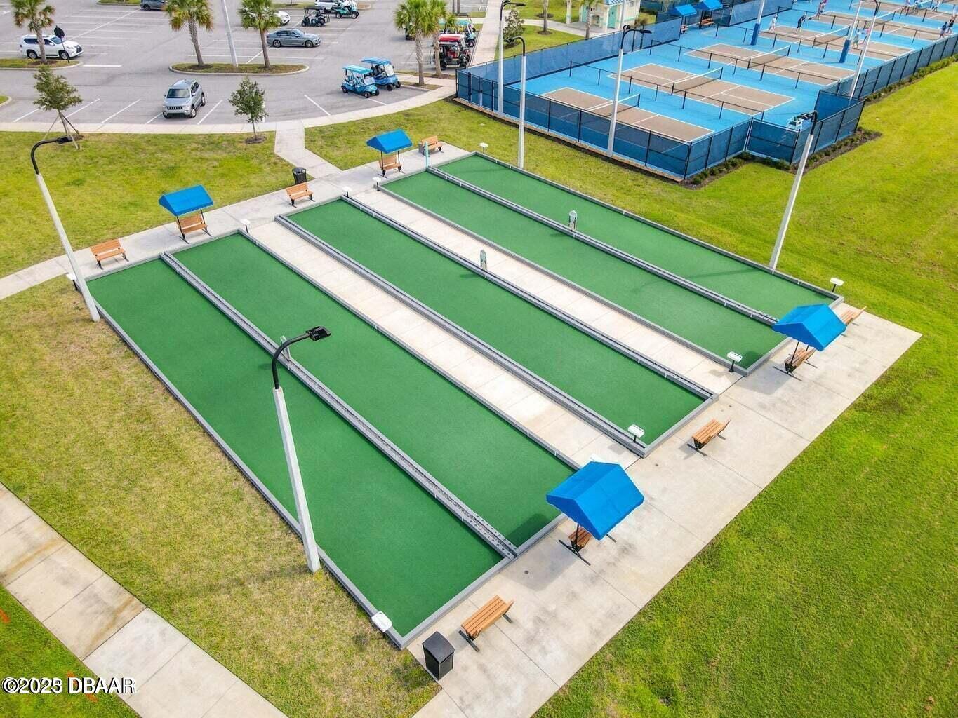 205 Cheeseburger Drive Daytona Beach, FL 32124 - Photo 56 of 79 Bocce Ball Courts Overhead