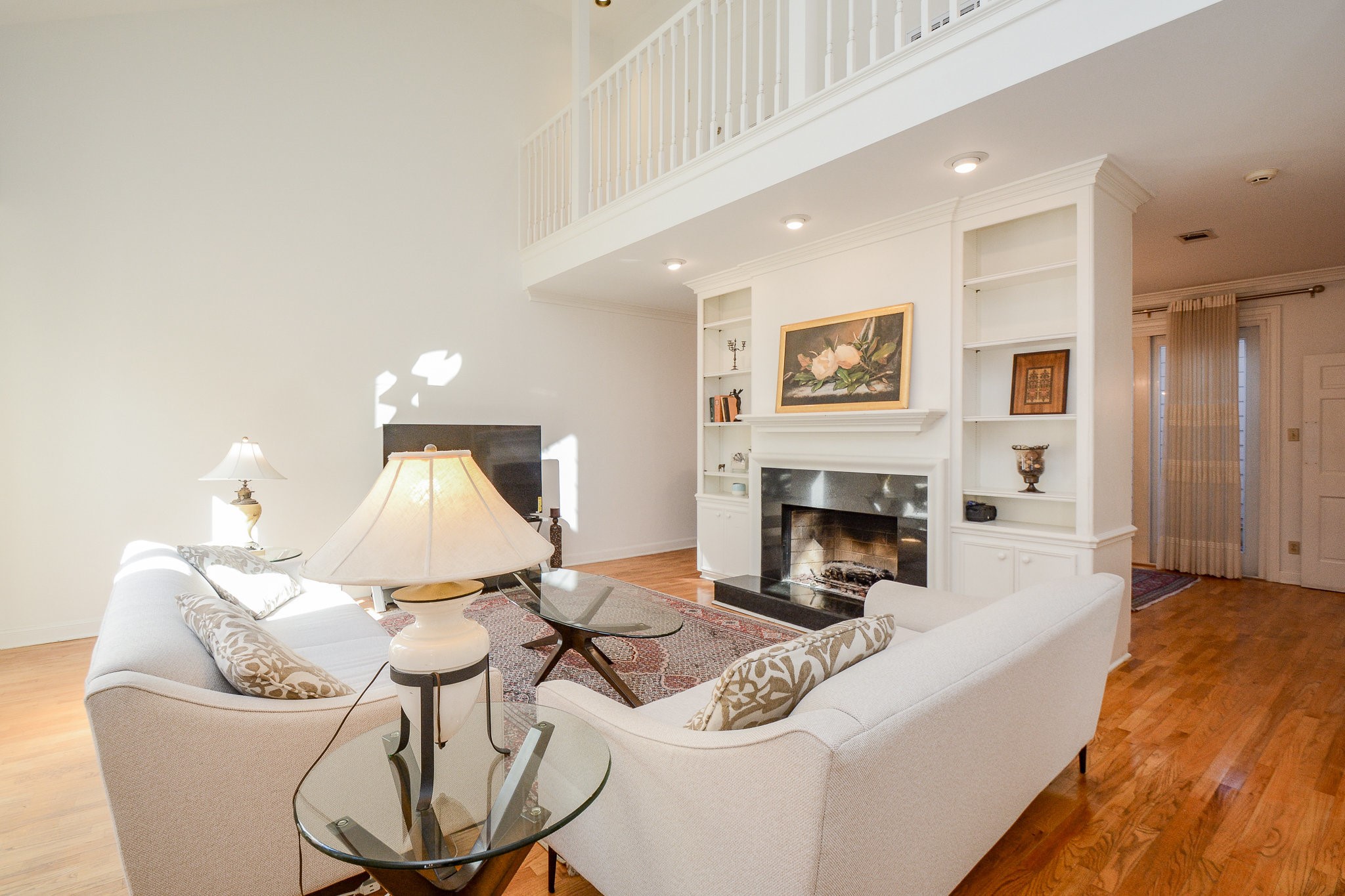 9518 Bayou Brook Street Houston, TX 77063 - Photo 9 of 20 View of living room from entrance way.