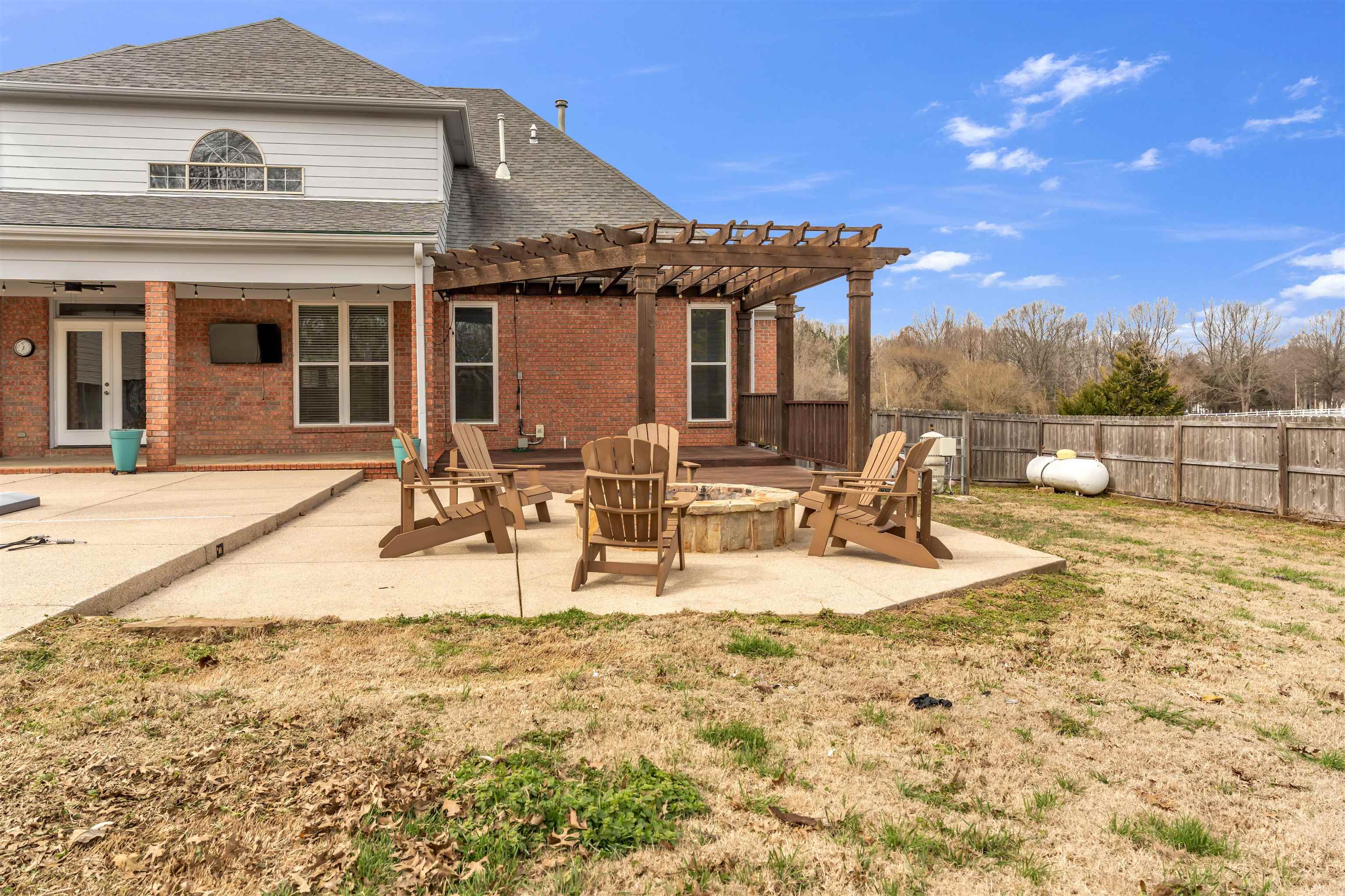 2470 North Reid Hooker Road Eads, TN 38028 - Photo 36 of 40 a view of a house with backyard and sitting area