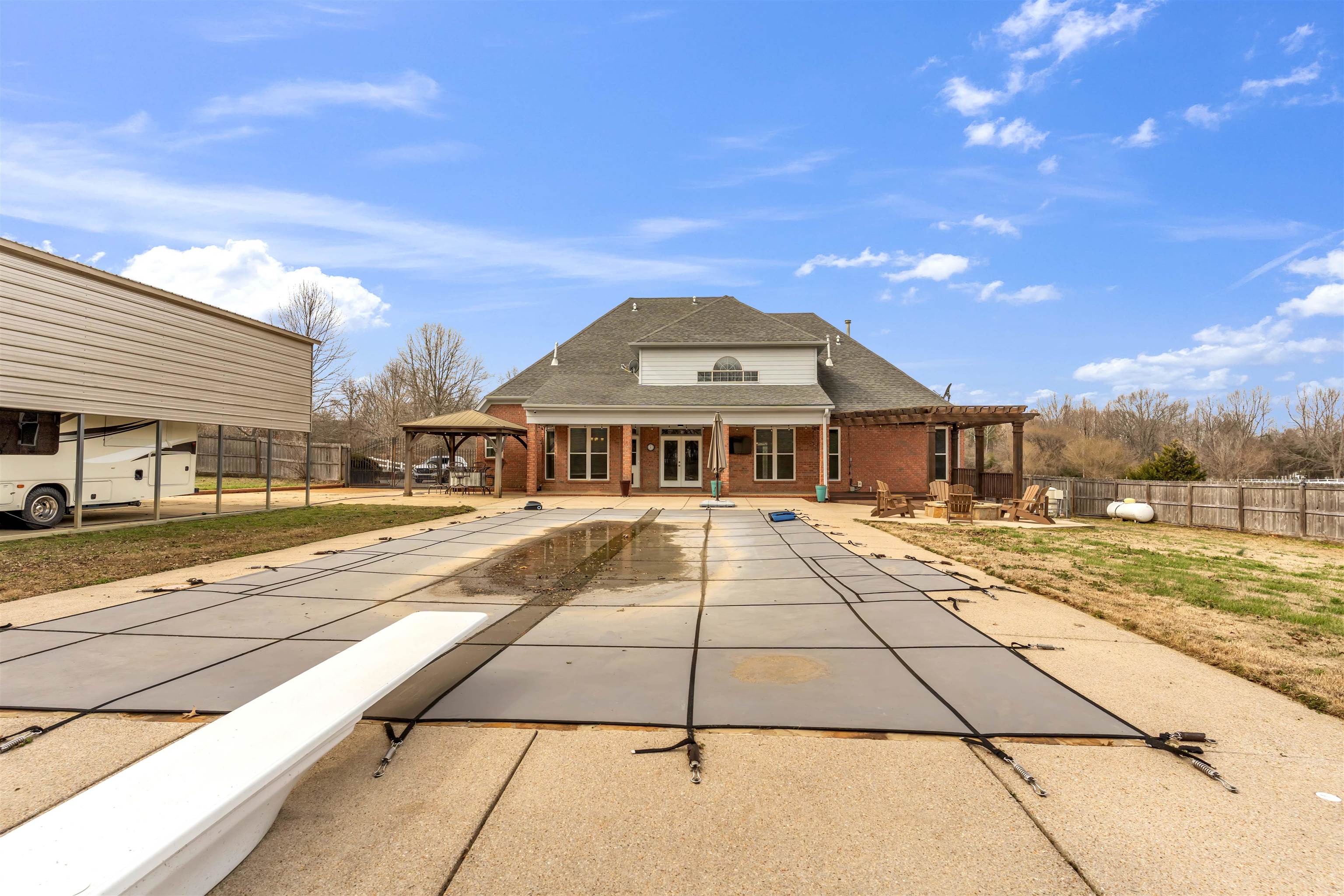 2470 North Reid Hooker Road Eads, TN 38028 - Photo 37 of 40 a front view of a house with a yard