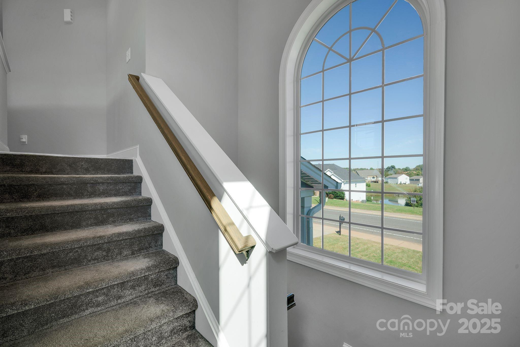 236 Pinnacle Crossing Shelby, NC 28152 - Photo 21 of 39 a view of staircase with large window