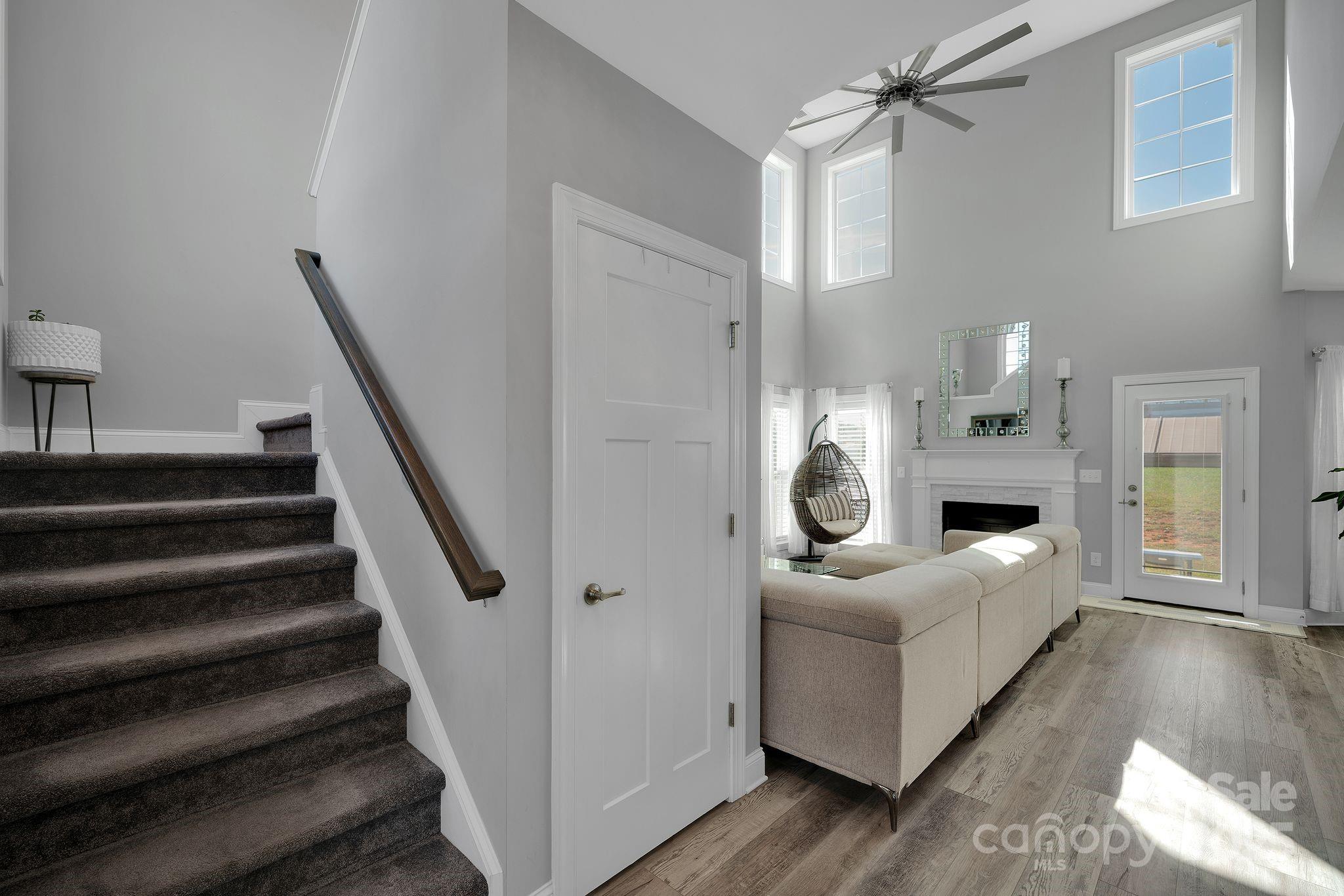236 Pinnacle Crossing Shelby, NC 28152 - Photo 10 of 39 a view of entryway and hall with wooden floor
