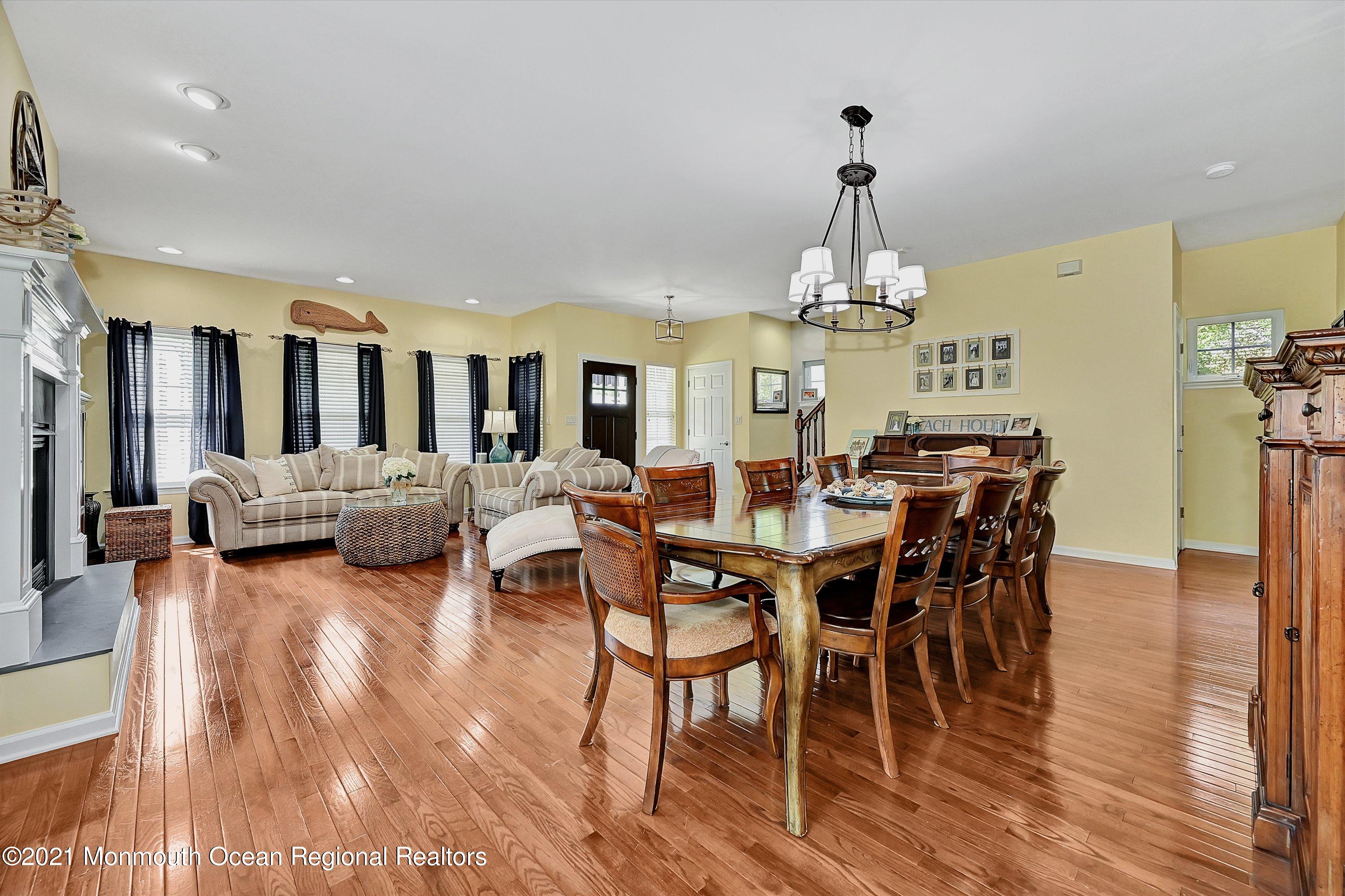 211 Oakhurst Road Oakhurst, NJ 07755 - Photo 8 of 47 Dining Room to Living Room