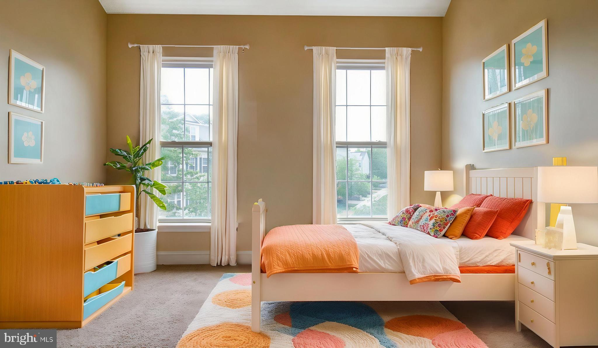 2080 Capstone Circle Herndon, VA 20170 - Photo 24 of 38 a bedroom with a bed and a window