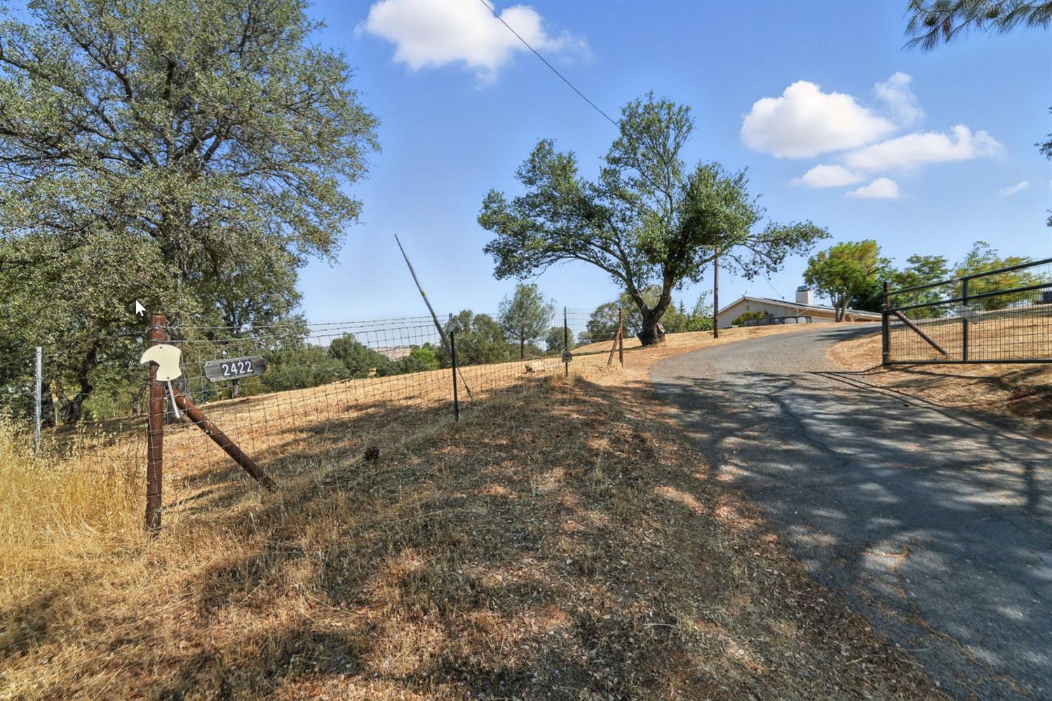 2422 Cheyenne Road Copperopolis, CA 95228 - Photo 39 of 64 a view of a backyard of a house