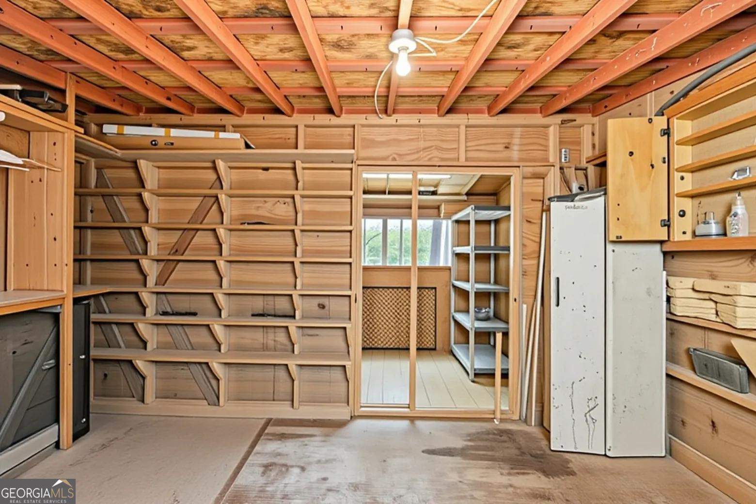 362 Horton Road Dahlonega, GA 30533 - Photo 31 of 57 a view of a room with racks on the wall