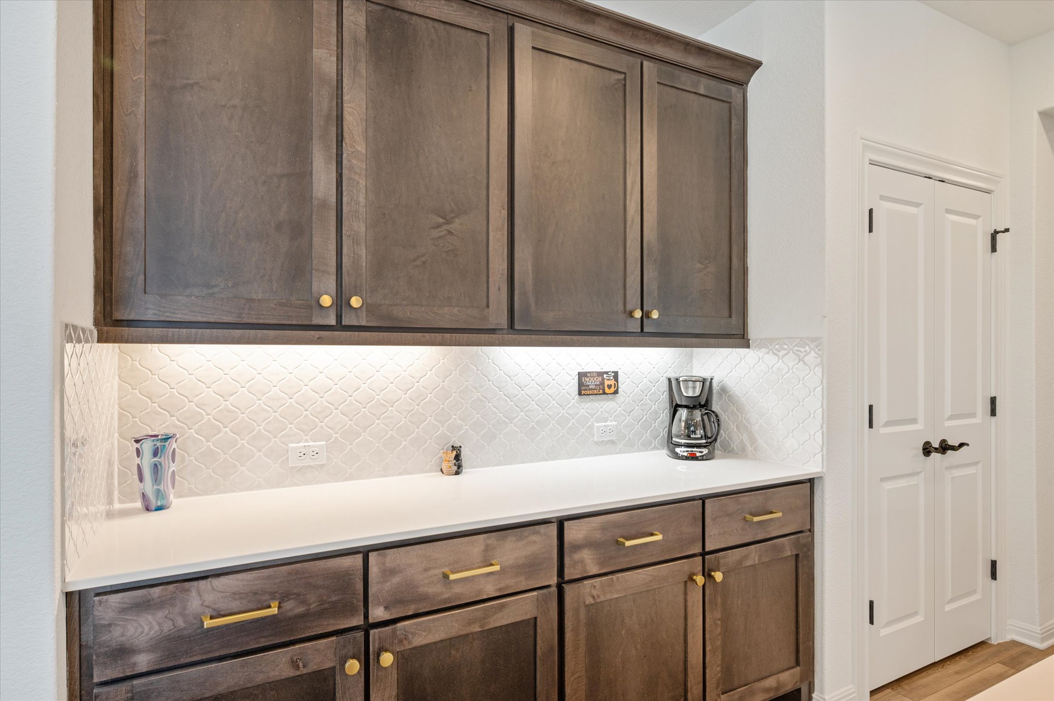 112 Clay Hl Street Georgetown, TX 78633 - Photo 7 of 29 a view of cabinets with wooden floor