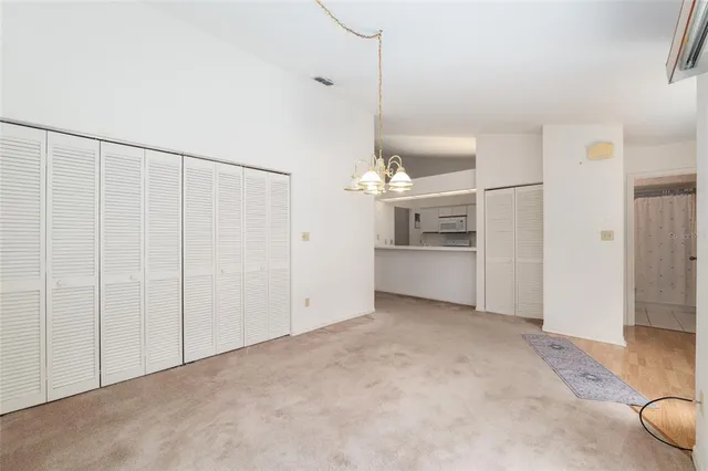 a view of a kitchen with a sink