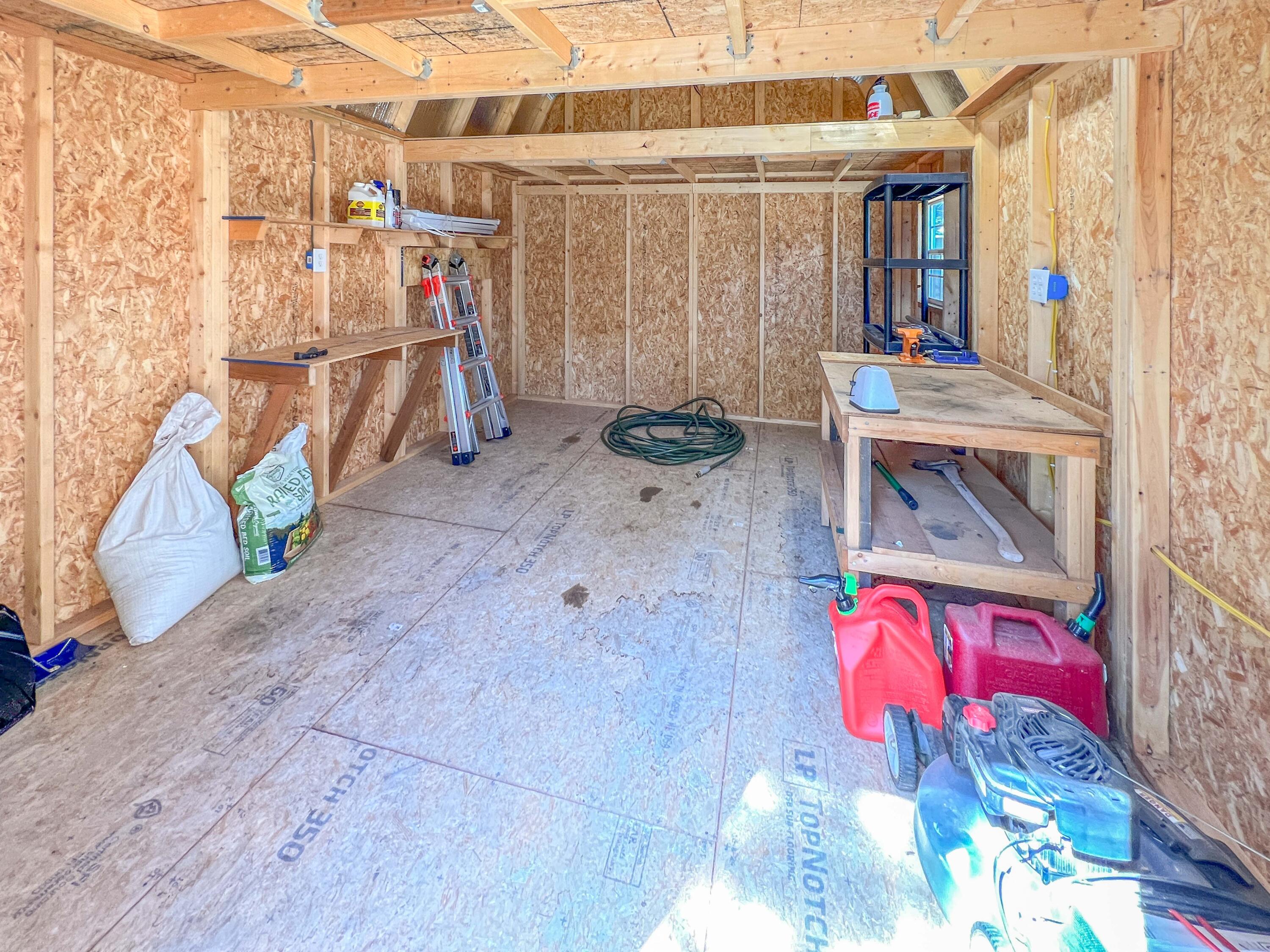 56243 Marsh Hawk Road Bend, OR 97707 - Photo 22 of 34 Shed - Inside