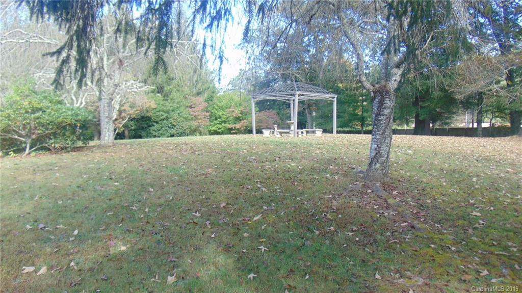 3516 Brevard Road Hendersonville, NC 28791 - Photo 5 of 20 a view of a yard with plants and trees