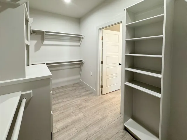 a view of a kitchen with a sink