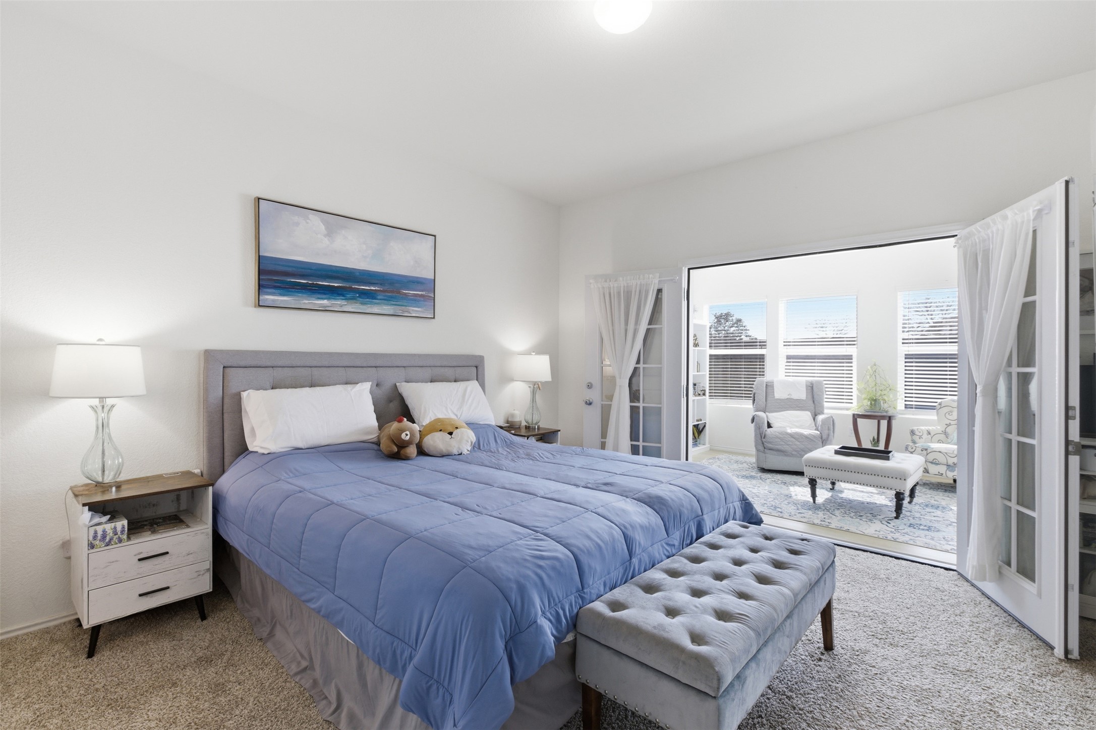 Primary Bedroom with attached sunroom