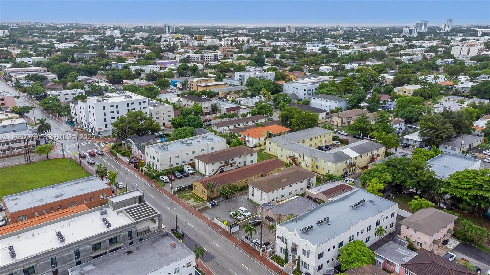 1345 Southwest 7th Street Miami, FL 33135 - Photo 27 of 37 an aerial view of a city with lots of residential buildings