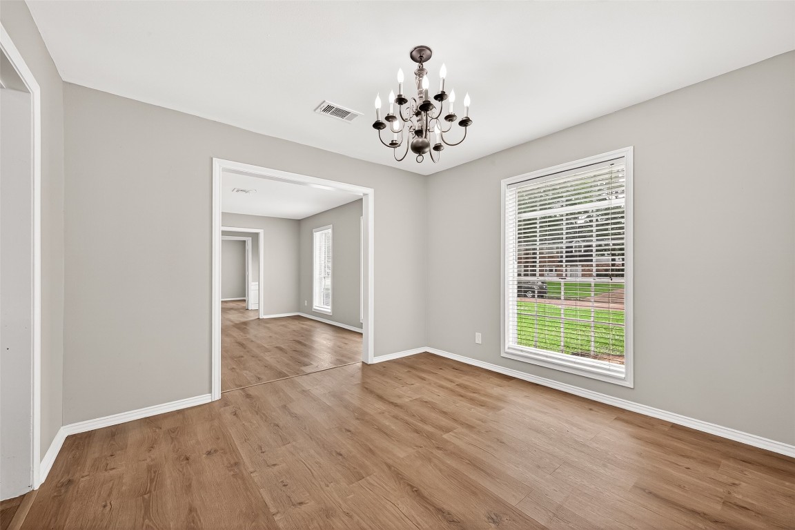 4230 Annawood Circle Spring, TX 77388 - Photo 25 of 50 wooden floor in an empty room with a window