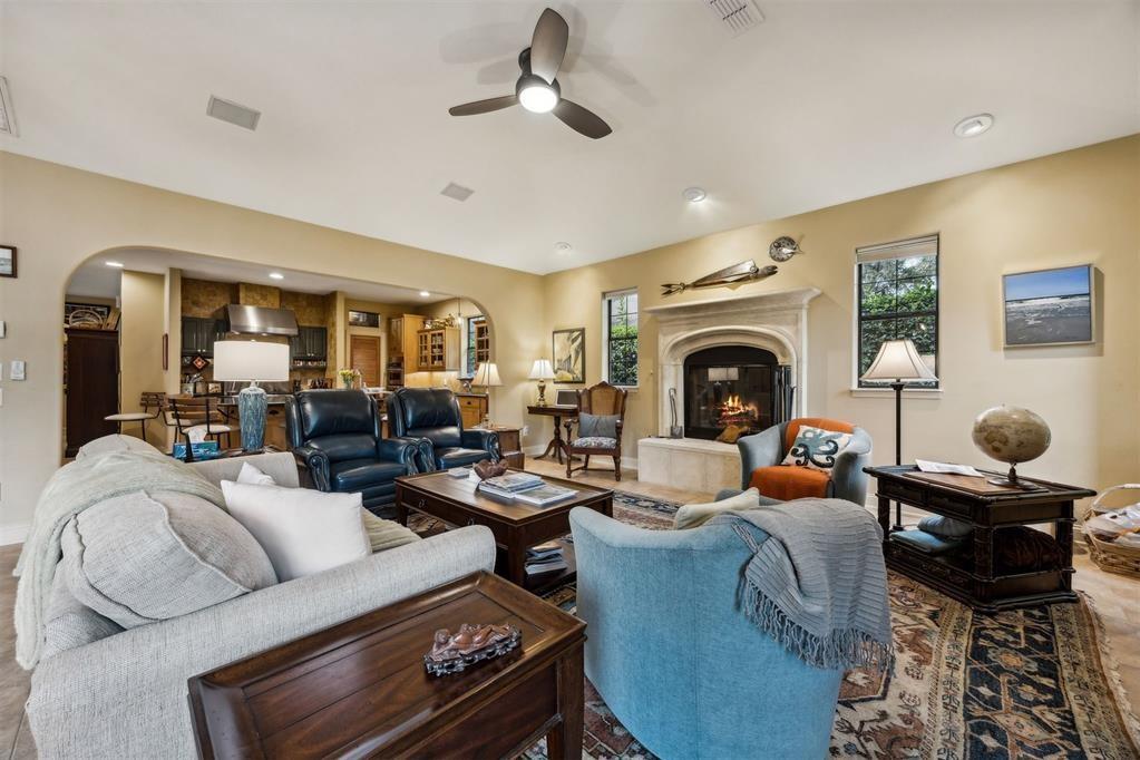 96022 Heath Point Lane Fernandina Beach, FL 32034 - Photo 13 of 39 a living room with furniture fireplace and window