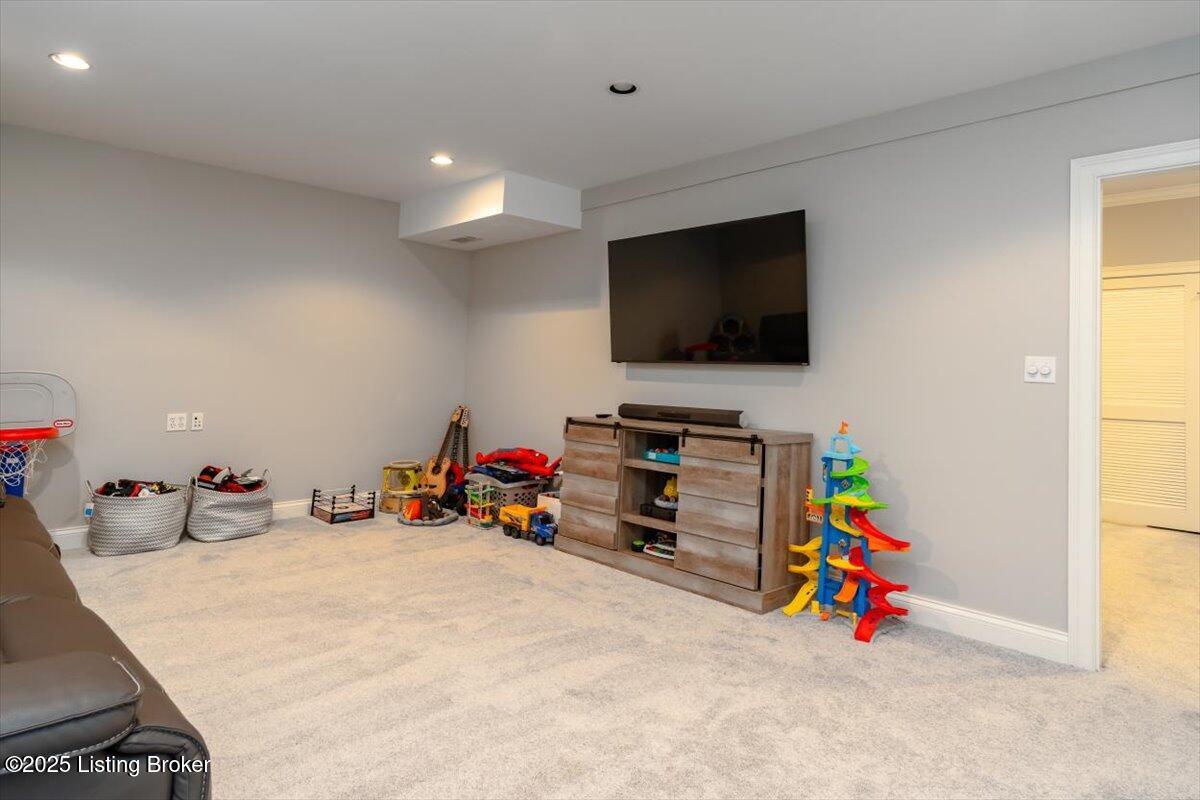 10801 Little Pond Road Goshen, KY 40026 - Photo 59 of 73 Newly renovated movie room in lower level
