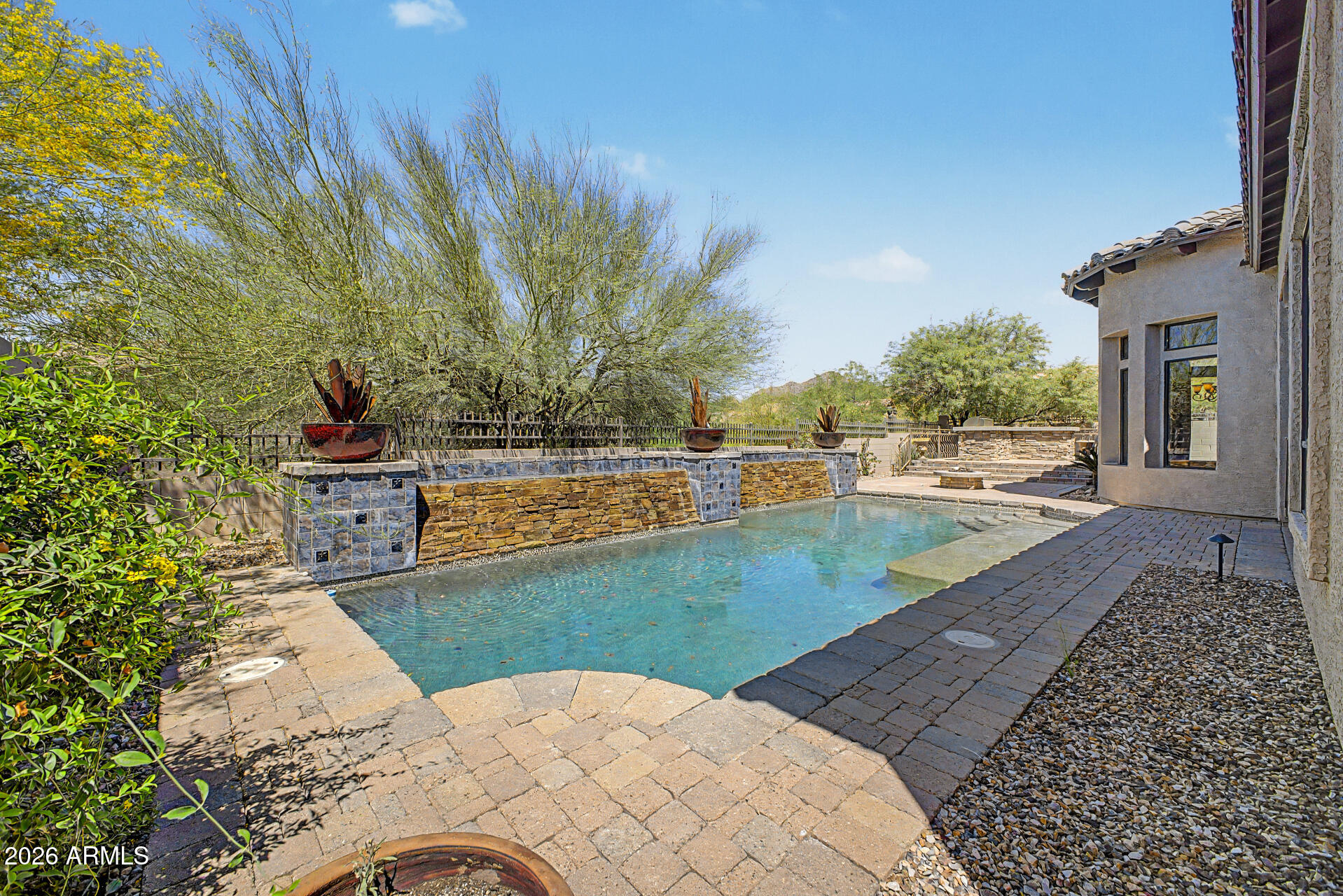 4046 North Silver Ridge Circle Mesa, AZ 85207 - Photo 47 of 61 a view of swimming pool with a yard