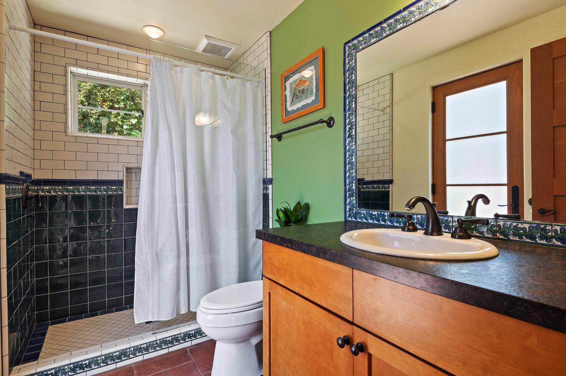 Undisclosed Address Montecito, CA 93108 - Photo 31 of 33 a bathroom with a sink a toilet and shower