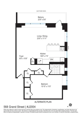 a view of a city with tall buildings in the background