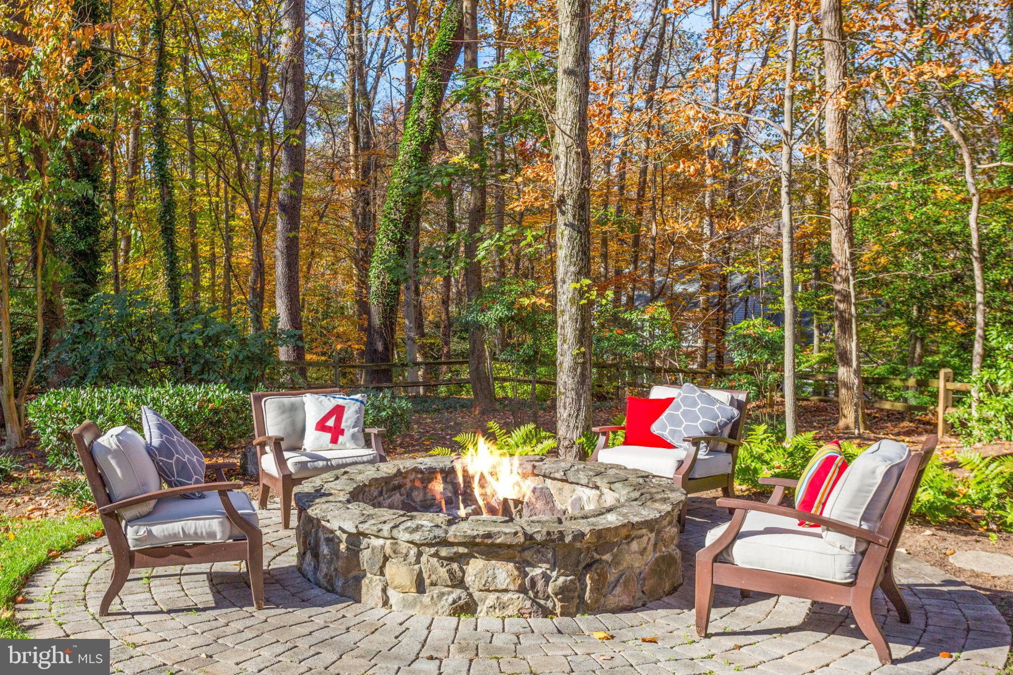 14 Old Sturbridge Road Arnold, MD 21012 - Photo 2 of 56 Custom Stone Firepit! Bring your Smores!