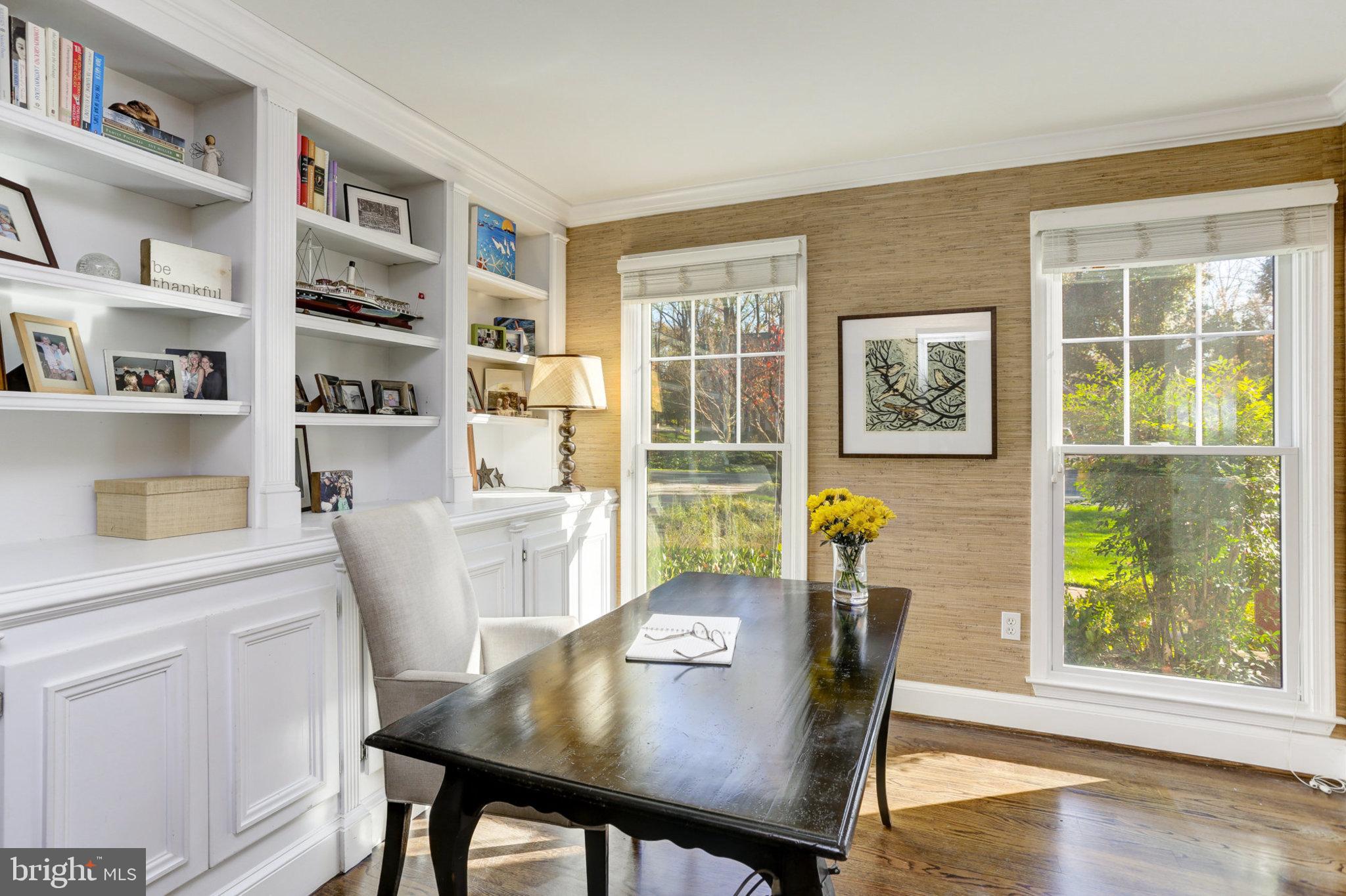 14 Old Sturbridge Road Arnold, MD 21012 - Photo 5 of 56 Light-filled Office with Custom Built-ins!
