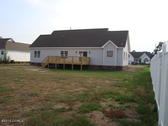 210 Echo Ridge Road Swansboro, NC 28584 - Photo 4 of 13 Back View House taken from back corner