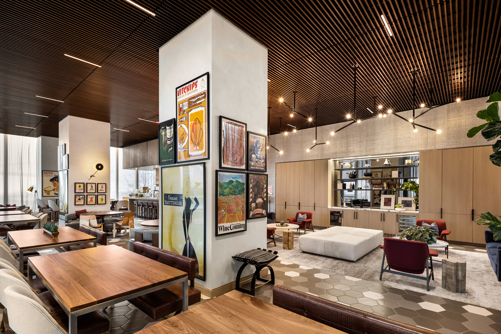 252 South Street, Unit 25H Manhattan, NY 10002 - Photo 12 of 26 a outdoor space with lots of tables and chairs