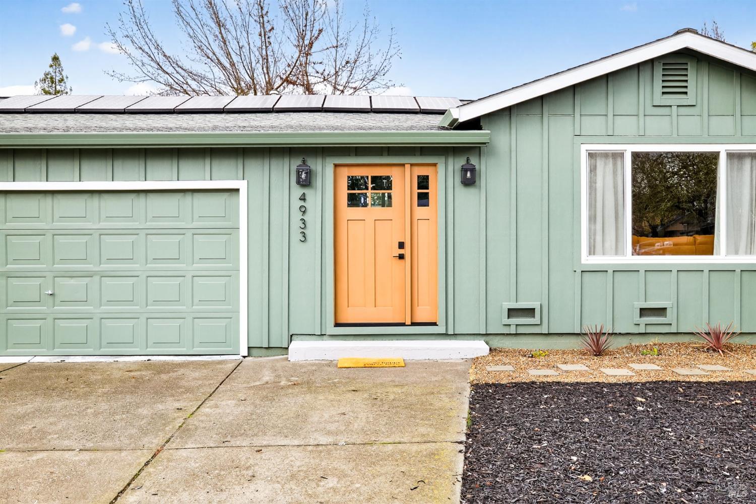 4933 Hansen Drive Santa Rosa, CA 95409 - Photo 2 of 58 a front view of a house