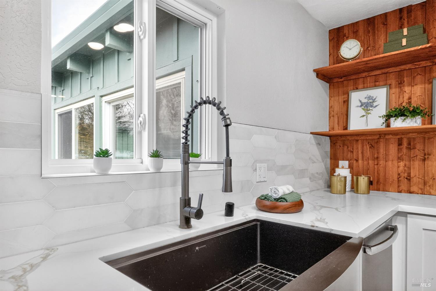 4933 Hansen Drive Santa Rosa, CA 95409 - Photo 24 of 58 a kitchen with a sink and a stove