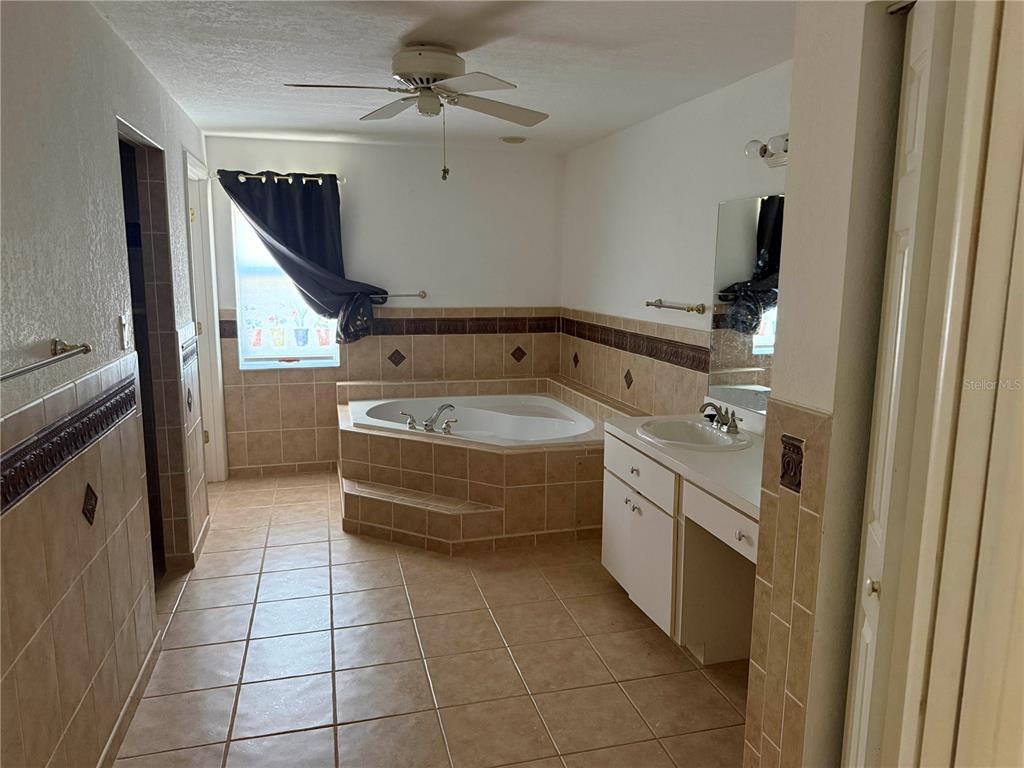 6386 Scott Street Punta Gorda, FL 33950 - Photo 26 of 40 a bathroom with a tub sink and mirror