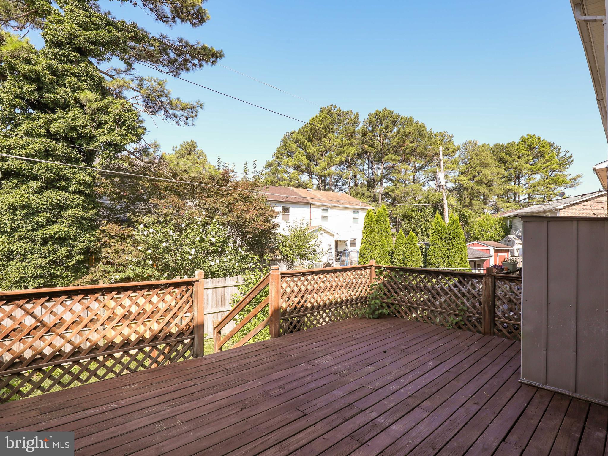 Deck Rear View