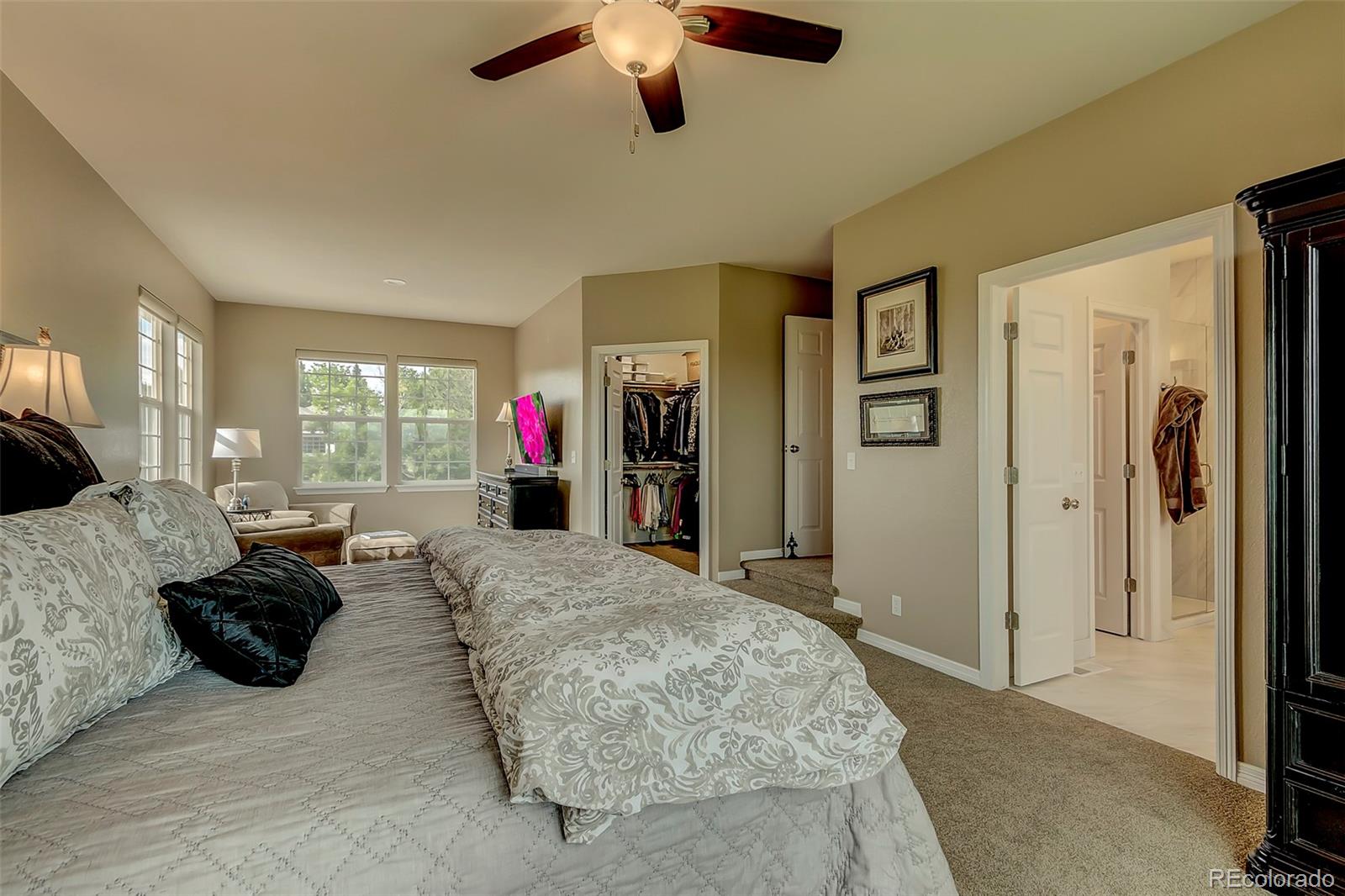 456 West Angus Way Highlands Ranch, CO 80129 - Photo 24 of 40 a living room with furniture and a flat screen tv