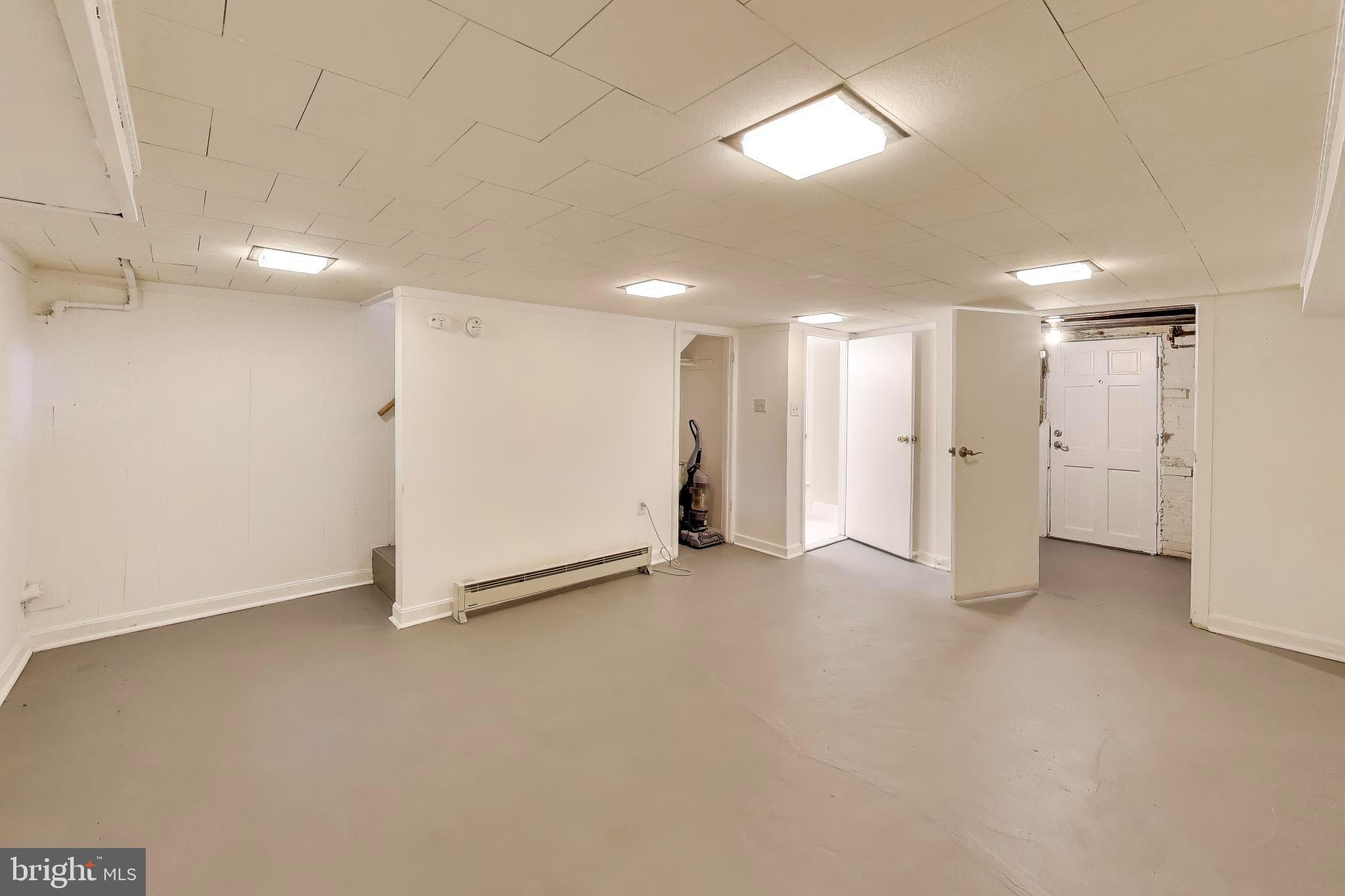 743 Hamilton Street Northwest Washington, DC 20011 - Photo 28 of 43 Versatile basement space ready for your vision.