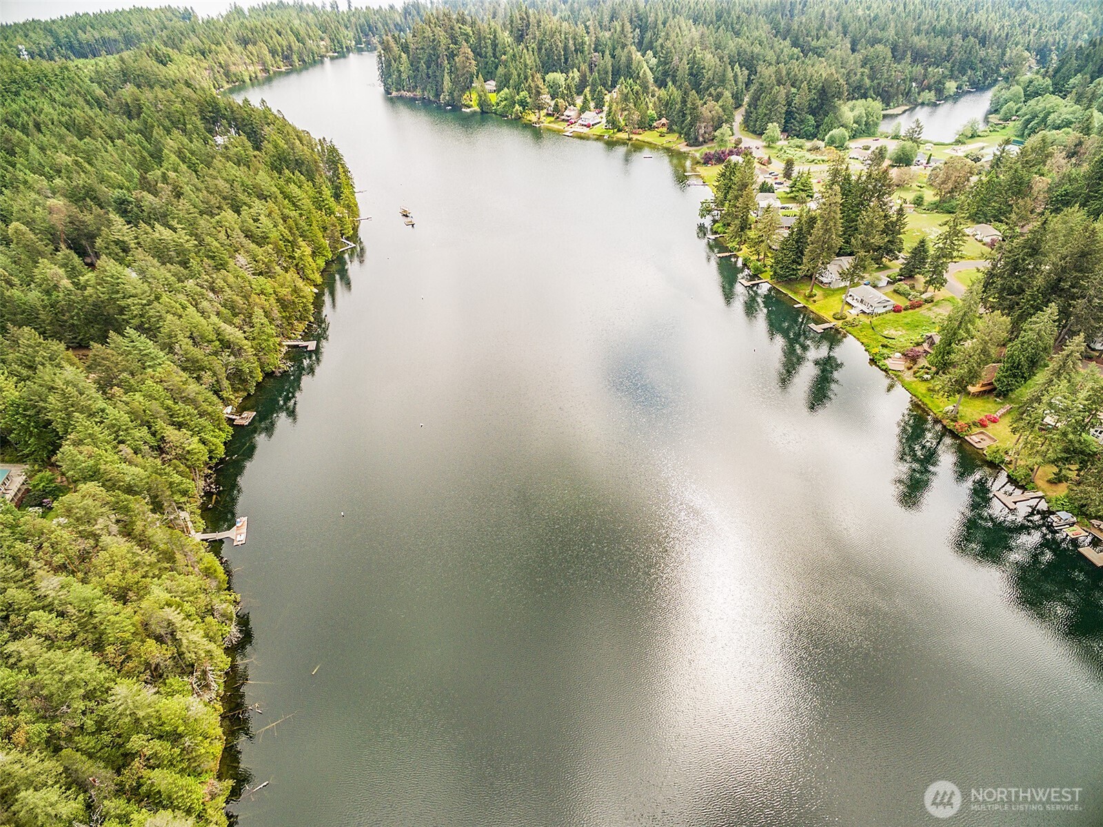 11212-11208 106th Street Anderson Island, WA 98303 - Photo 13 of 17 a view of a lake with a trees