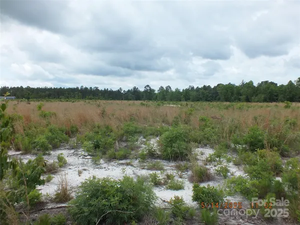 a view of a lake with houses in the back