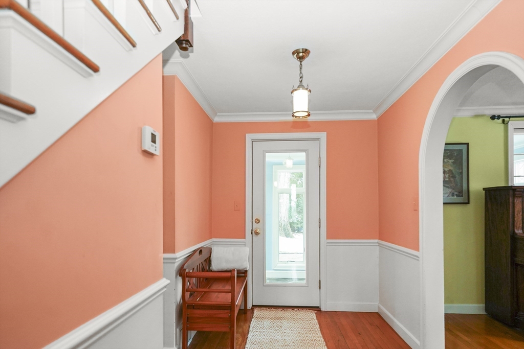 33 Severn Street Longmeadow, MA 01106 - Photo 16 of 42 a view of a livingroom with furniture and staircase