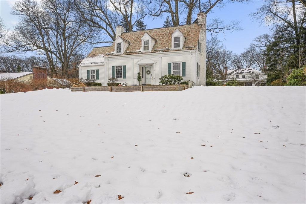 33 Severn Street Longmeadow, MA 01106 - Photo 40 of 42 a view of white house with a snow on the road