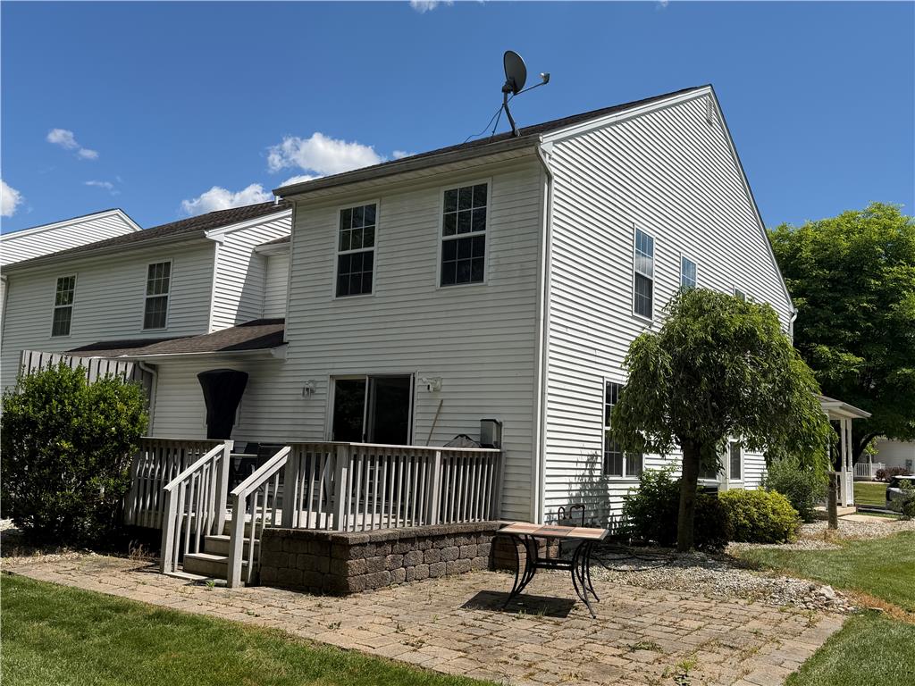 4157 Walter Road Bethlehem, PA 18020 - Photo 3 of 36 A classic white siding exterior and inviting wooden deck offer pleasant outdoor living.