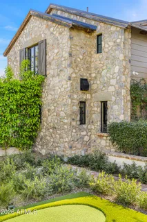 a view of a building with an outdoor space