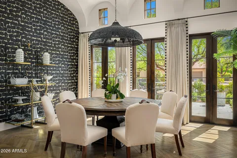 a very nice looking room with a large window