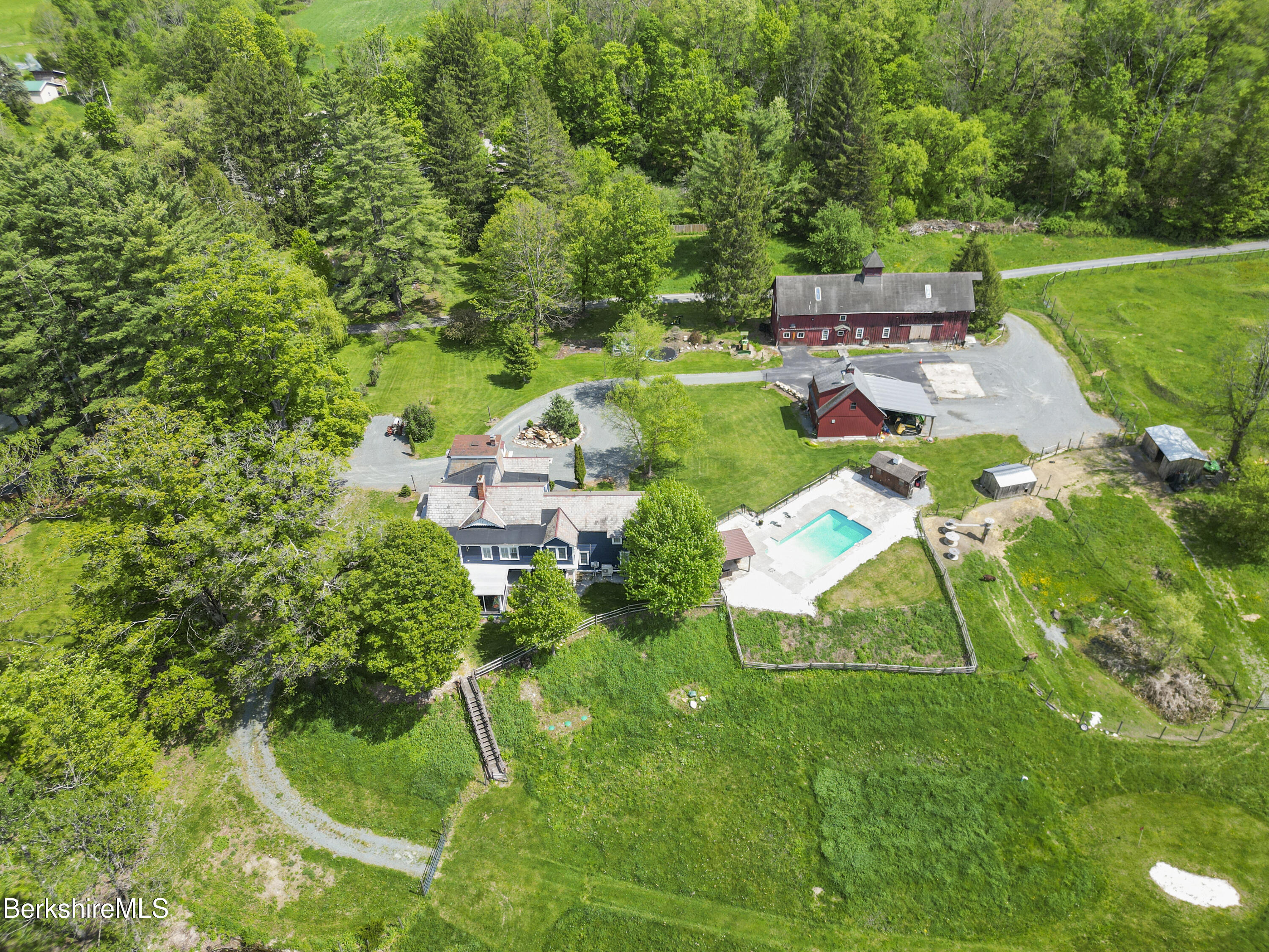 295 Blair Road Williamstown, MA 01267 - Photo 107 of 115 a view of a house with a yard and sitting area